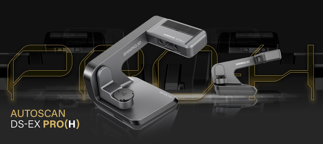 اسکنر رومیزی Shining 3D مدل AutoScan DS-EX Pro(H)
